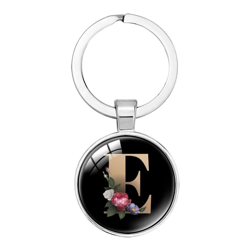 Wholesale Creative Capital English Letter Keychains